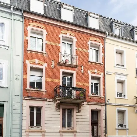Appartement Entierement Renove Et Cosy Avec Jardin Mulhouse Exterior photo